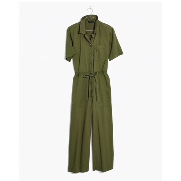Madewell Other - Madewell Utility Jumpsuit Olive Green size 4